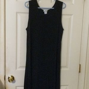 Draper's and Damon's long black dress